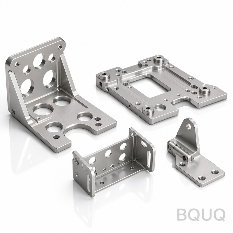 CNC ile İşlenmiş Uçak Braketleri Hassas Üretim | BQUQ