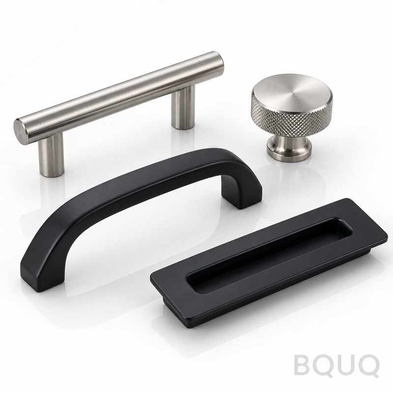 BQUQ CNC İşlenmiş Çekmece Kulpları ve Tutamaçları 