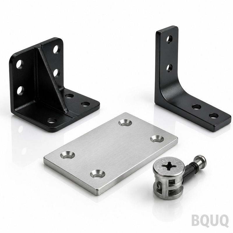 <strong>Hassas CNC İşlenmiş Mobilya Braketleri | BQUQ Fabrikası, Çin Malı</strong>