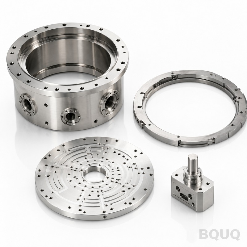 BQUQ CNC İşlenmiş Yarı İletken Hazne Parçaları, Çi