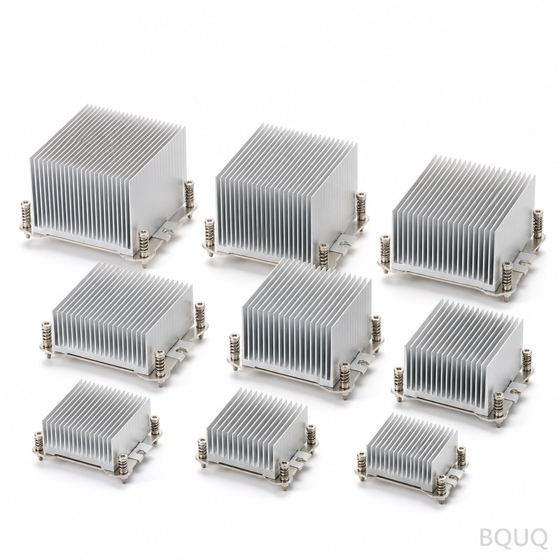 BQUQ CPU Soğutucu Alüminyum Soğutucu | Hassas CNC 
