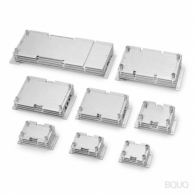 DC-DC Modül Soğutucu | Hassas CNC İşleme | BQUQ Çi
