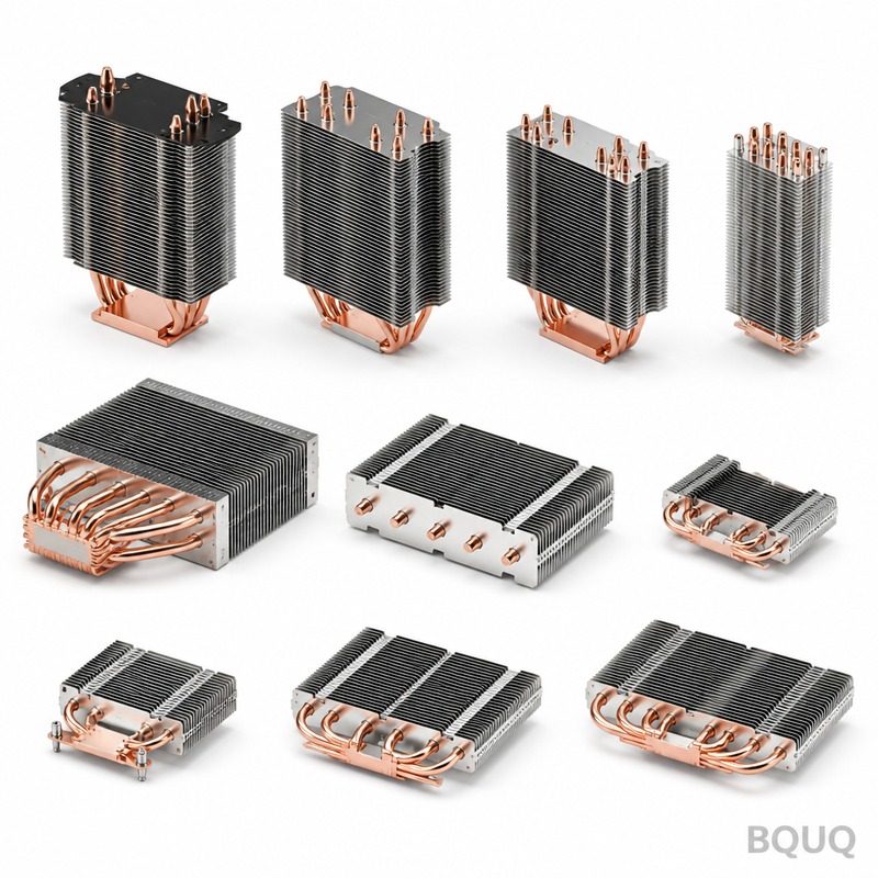 Hassas Isı Borulu Soğutucu | BQUQ CNC Üretim Çin