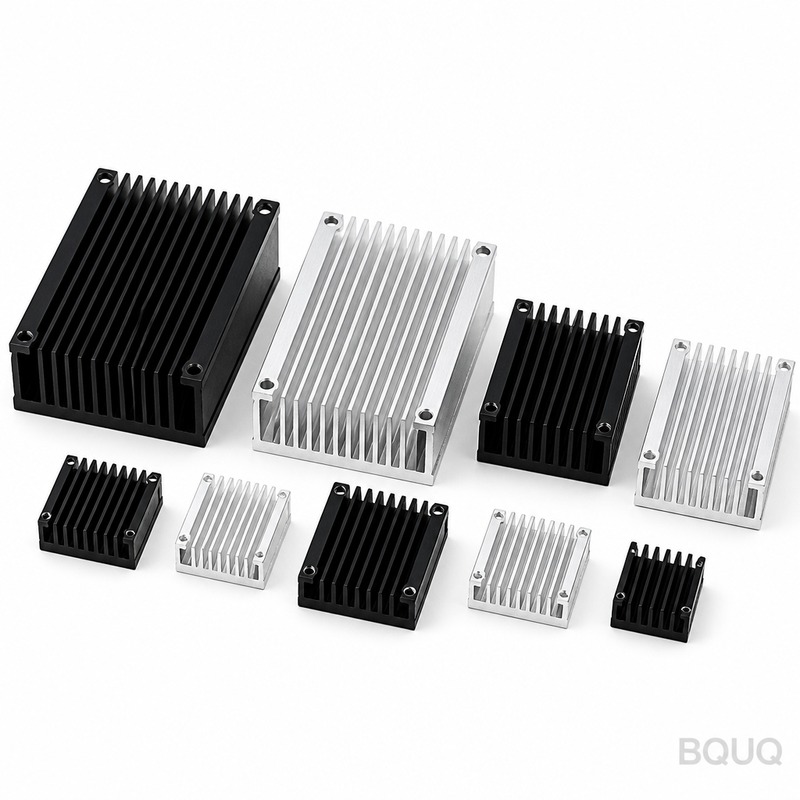 BQUQ Fan Montaj Delikli Soğutucu | Hassas CNC İmal