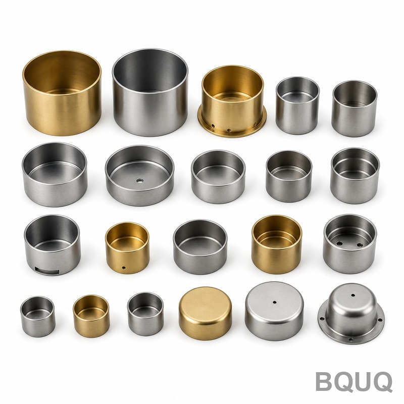 BQUQ Hassas Derin Çekme Metal Kap Koleksiyonu | 0,