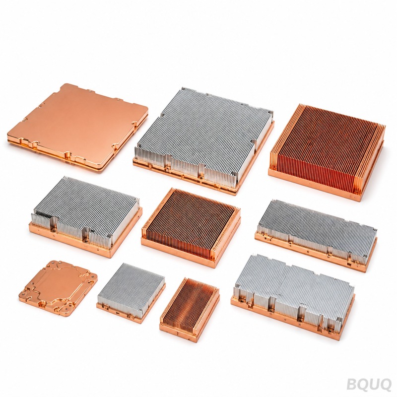 BQUQ Vapor Chamber Heatsink | Hassas CNC Isı Emici