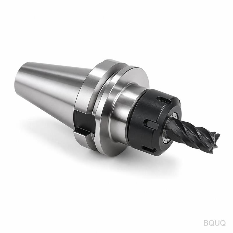 <strong>BQUQ CNC İşlenmiş BT40 Pensli Mandren ile Parmak Freze Takım Tutucu</strong>