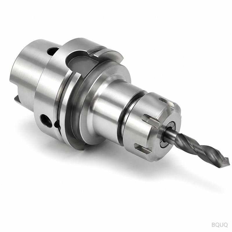 Özel CNC İşlenmiş HSK63A Pensli Ayna Matkap Ucu Ta