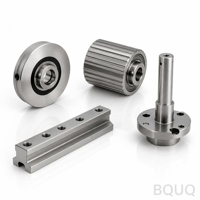 CNC ile İşlenmiş Tekstil Makinesi Parçaları | BQUQ