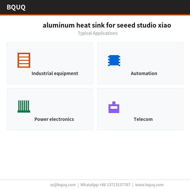 seeed studio xiao için alüminyum soğutucu