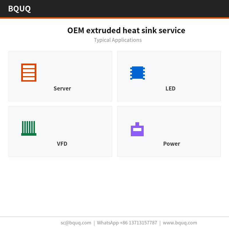 OEM ekstrüzyonlu soğutucu hizmeti