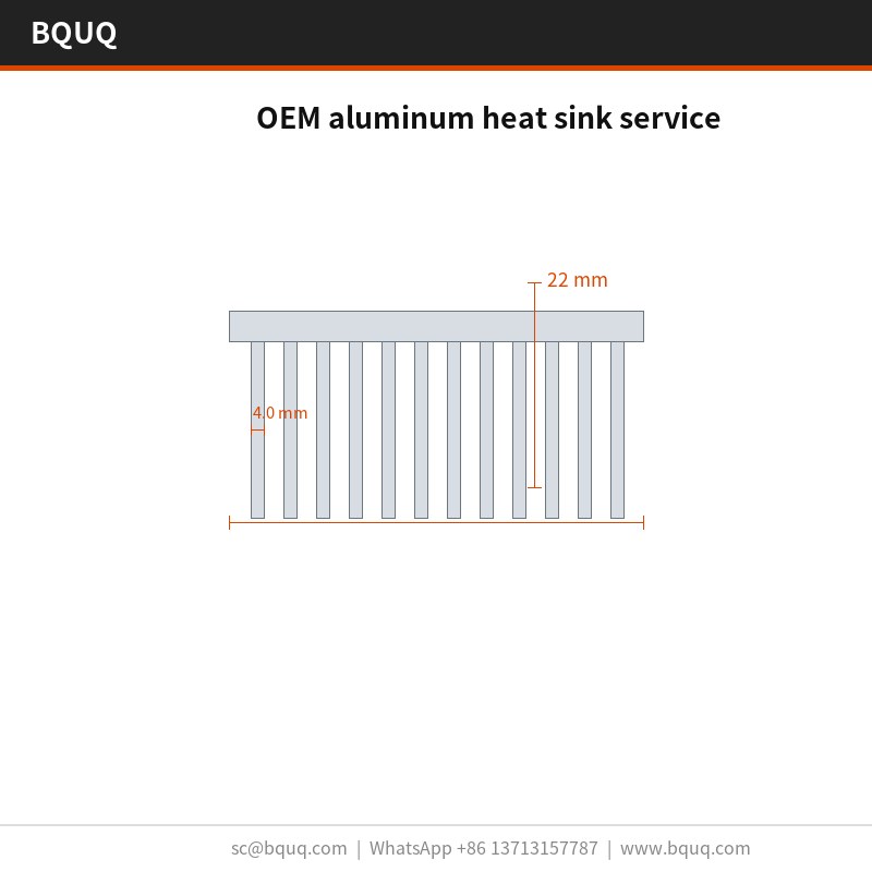 OEM alüminyum soğutucu hizmeti