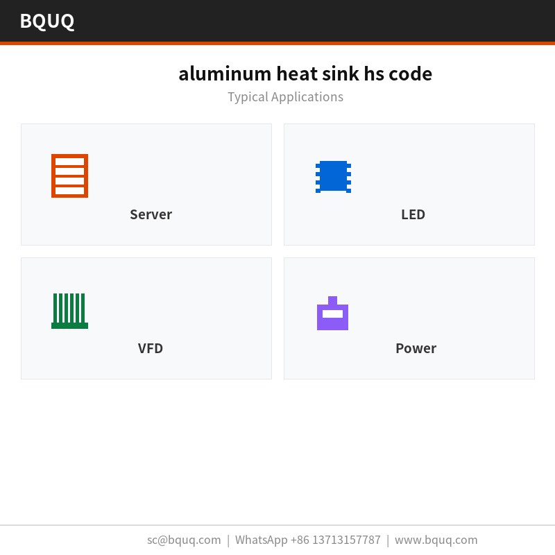 alüminyum soğutucu hs kodu