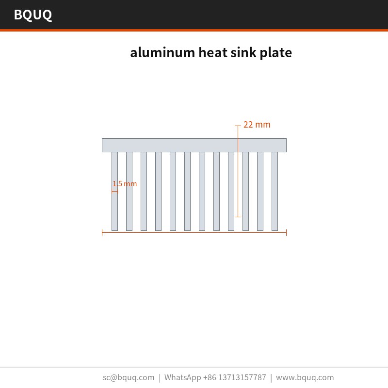 alüminyum ısı emici plaka