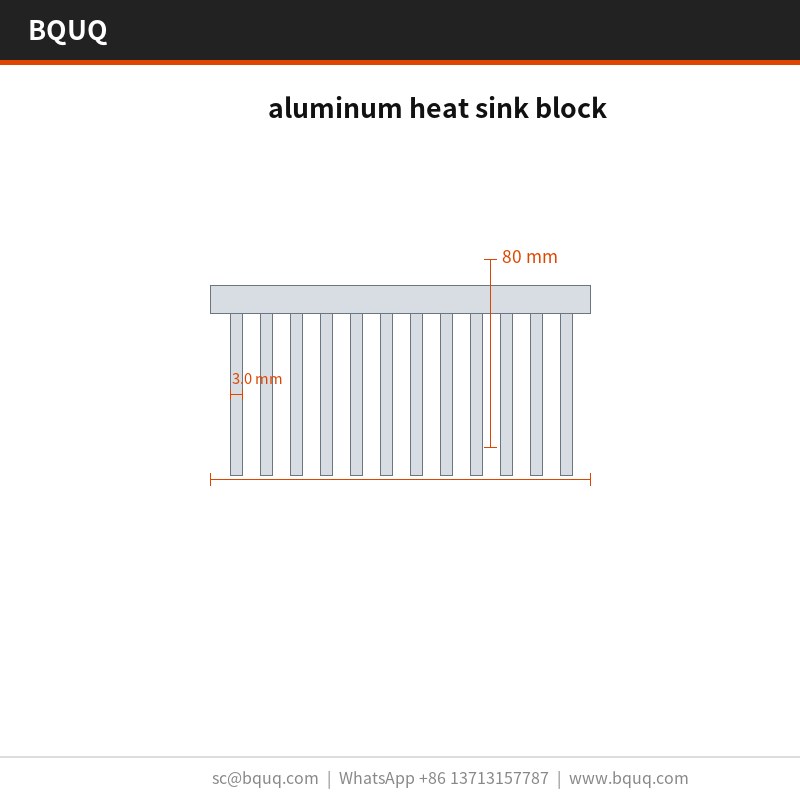 alüminyum soğutucu blok