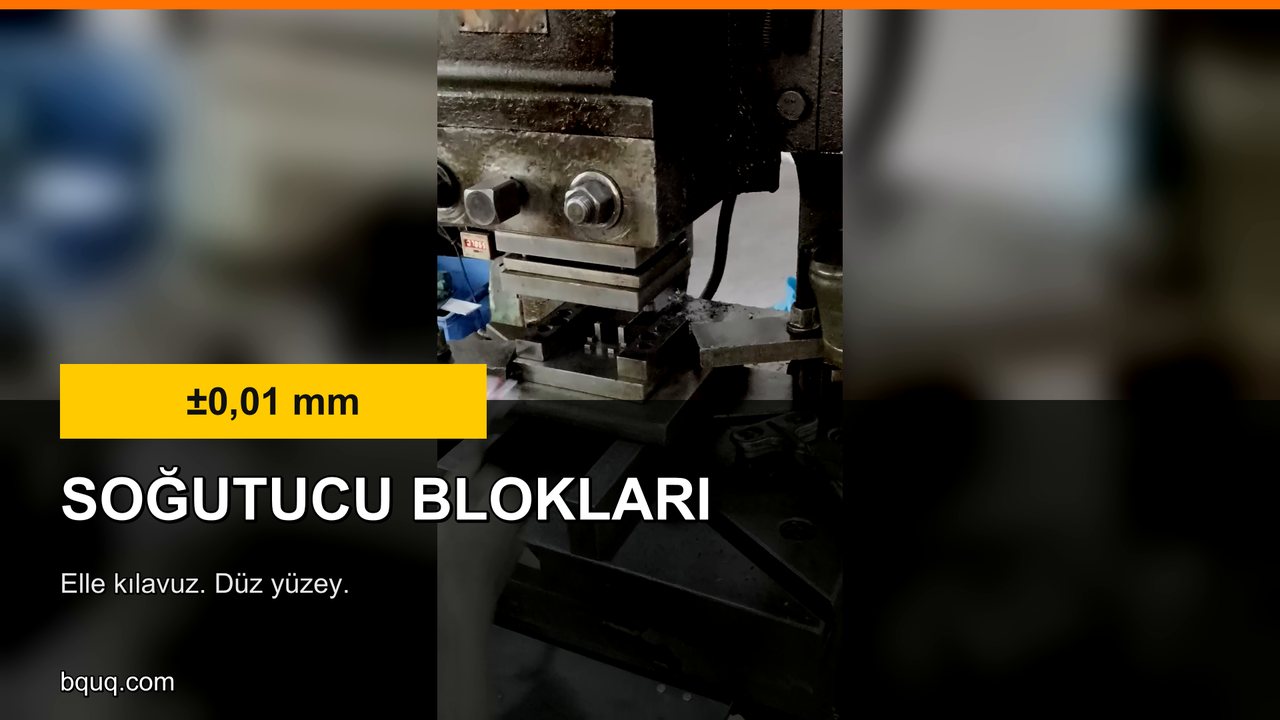 Alüminyum Soğutucu Blokları | İşlenmiş ve Elle Kılavuz M3-M12
