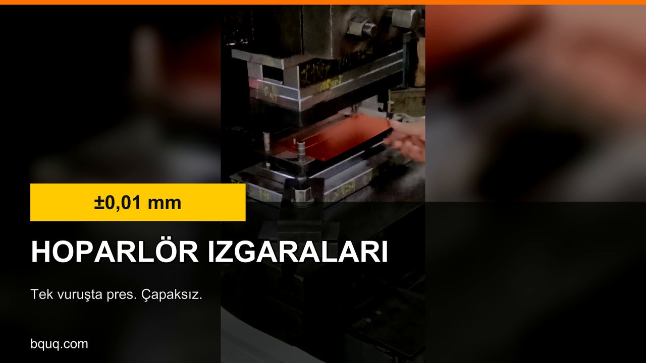 Presli Hoparlör Izgaraları | Çapaksız Metal Izgara, Çizime Göre